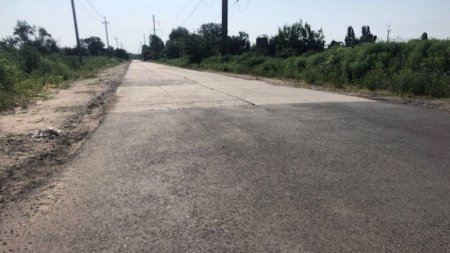 Спільними зусиллями оновлено дорогу в Скадовську