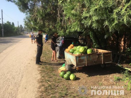В Скадовському районі поліція провела профілактичне відпрацювання курортних селищ Залізний Порт та Приморське