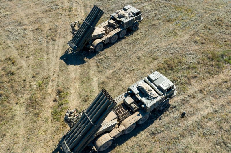 На Херсонщині відбулися тренування реактивної артилерії — новости херсона1
