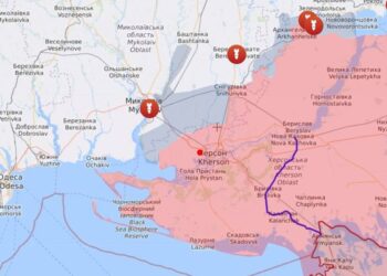 Буквально только что российская авиация промахнулась и накрыла свои же позиции в Херсонской области