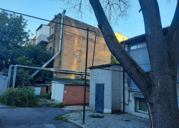 У центрі Дніпра аварійне дерево трощить автівки та «погрожує» пошкодити газопровід (ФОТО) |   — новости Днепра