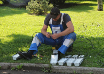 У Дніпрі модернізували освітлення на одній із бульварних частин ж/м Перемога |   — новости Днепра