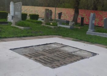 У Кам’янському чоловік спаплюжив надгробну плиту на військовому кладовищі – Новини Кам’янське