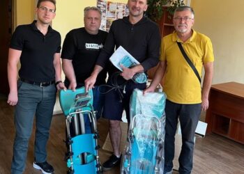 У Тернопільську лікарню №3 доставлено дві реабілітаційних шини категорії СРМ