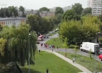 Рятувальник Володимир Сковородка завершив свій 14-ти денний марафон (ВІДЕО)