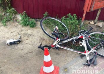 В Острозі велосипедист постраждав в автопригоді