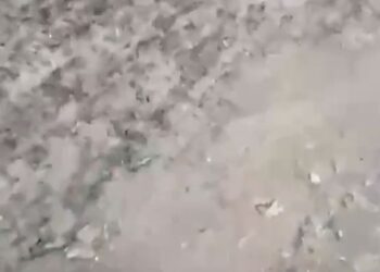 З Енергодара неможливо виїхати на Запоріжжя: дорогу розмило дощем (Відео)