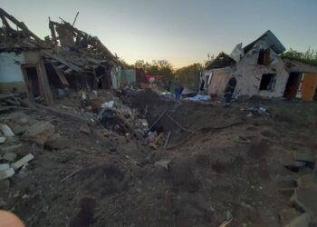 Ракета влучила у будинки жителів села Привітне під Запоріжжям | Новини Запоріжжя — кримінал