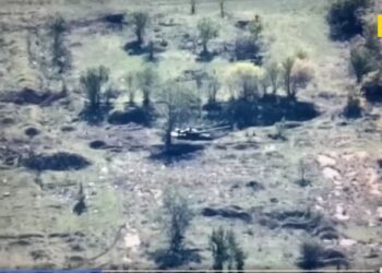 Центр спецоперацій «А» СБУ нищить російські танки на Херсонському напрямку! (ВІДЕО)