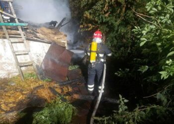 Кропивницький: На Юрія Коваленка сталася пожежа у багатоповерхівці