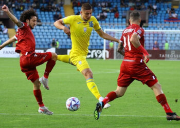 Лига наций. Армения — Украина — 0:5. Обзор матча, статистика (24 сентября 2022 г.) — Новости футбола