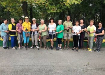 У Кропивницькому проходять заняття зі скандинавської ходи