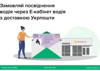 Обмін та відновлення посвідчення водія знову доступні онлайн