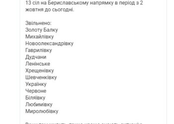 Дудчани вже під контролем ЗСУ  — Мисягін