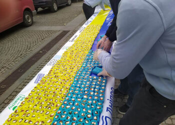 У центрі Дніпра робили патріотичні суші задля допомоги ЗСУ (ФОТО) |   — новости Днепра