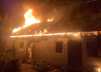 В Гощі загасили пожежу в приватному господарстві