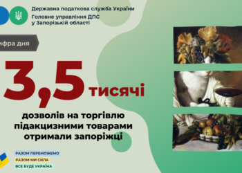Запорізькі підприємці отримали понад 3,5 тисячі дозволів на торгівлю підакцизними товарами