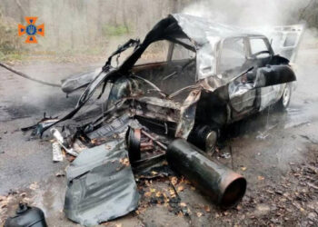 На Дніпропетровщині газовий балон знищив ВАЗ (ФОТО) |   — новости Днепра