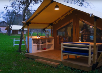 На Млинівщині виробляють глемпінгові містечка: що це таке