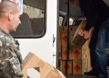 Обласна рада передала гуманітарну допомогу фтизіопульмонологічному медцентру