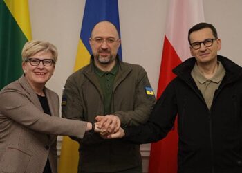 Шмигаль, прем’єри Литви та Польщі ухвалили заяву про звільнення територій, санкції та покарання РФ | Новини Політики