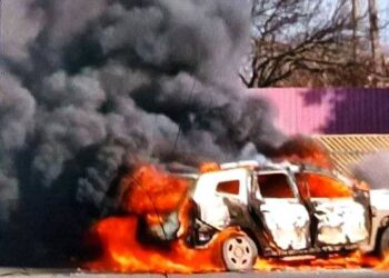 На Херсонщині підірвали автівку колаборанта з Любимівки — Новини Херсонщіни