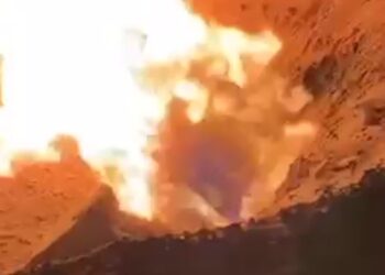 На Запоріжжі окупанти влучили ракетами у газорозподільний пункт: виникла пожежа