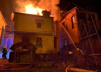 Пожежа біля органного залу у Рівному: деталі інциденту