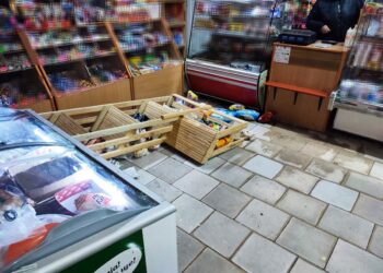 У Сарненському районі на спробі крадіжки з магазину викрили зловмисника (ФОТО)