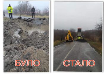 У Запорізькій області за день відремонтували зруйновану ракетою ділянку дороги — Новини Херсонщіни