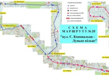 Як курсують рівненські маршрутки  №35 та №35А