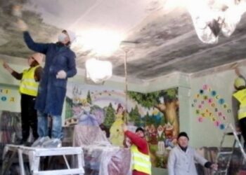 Кіровоградщина: У Світловодську переселенці взялися впорядковувати місто