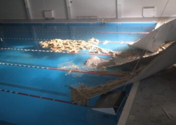 Обстрілами пошкоджено споруду басейну Херсонського державного університету — Новини Херсонщіни