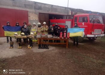 Ще один пожежний підрозділ відновив роботу у Високопіллі на Херсонщині — Новини Херсонщіни