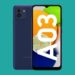 Вслед за Galaxy F12: Samsung начала обновлять бюджетный смартфон Galaxy A03 до Android 13 (One UI Core 5.0)