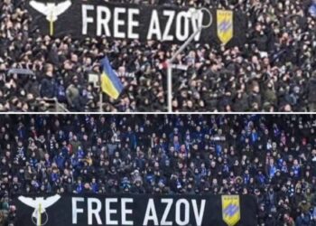 Хорватские футбольные фаны поддержали бойцов «Азовстали», которые еще остаются в российском плену (ФОТО) (27 февраля 2023 г.) — Новости футбола