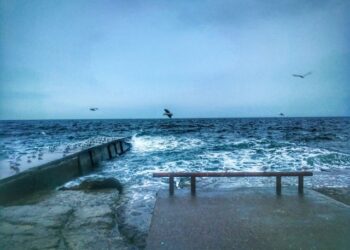 Як виглядає море в Одесі перед штормом (ВІДЕО) | Одеський Кур’єр