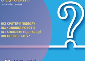 Кропивничанам роз’яснили, що таке підходяща робота згідно з чинним законодавстом