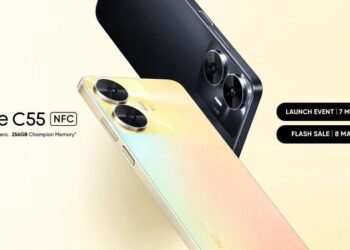 Официально: realme C55 с NFC и Dynamic Island, как у iPhone 14 Pro, предтсавят 7 марта