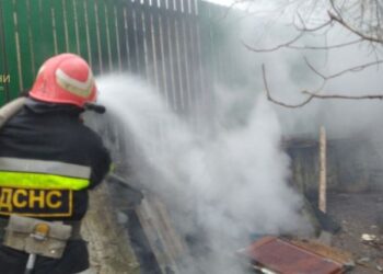 У Кропивницькому від сміття загорівся паркан, вогонь перекинувся на дрова
