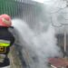 У Кропивницькому від сміття загорівся паркан, вогонь перекинувся на дрова