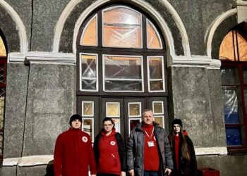 На Рівненщині волонтери Червоного Хреста України зустріли евакуаційний потяг