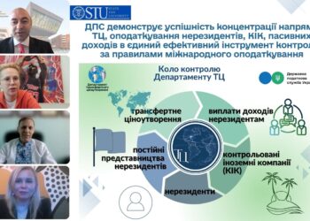 ДПС демонструє успішність концентрації напрямів ТЦ, оподаткування нерезидентів, КІК, пасивних доходів в єдиний ефективний інструмент к