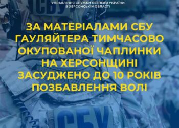 Гауляйтера Чаплинки засудили на 10 років позбавлення волі