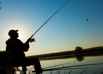 На Рівненщині рибалка спіймав велетенську щуку та зламав спінінг (ФОТО)