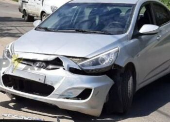 На вулиці Слободянюка в Кропивницькому автівка зачепила мотоцикл