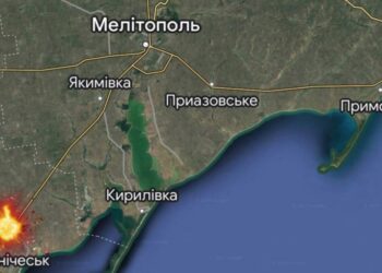 На базі відпочинку у Генічеському районі російські військові потрапили під час обстріл під час обіду