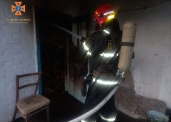 На центральній вулиці Кропивницького сталася пожежа