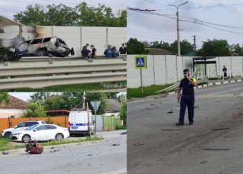 У Криму підірвали автомобіль одного з запорізьких колаборантів