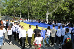 В Одесі відзначили день вишиванки ходою у парку Шевченка